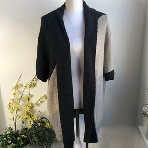 Lane Bryant fuzzy open front cardigan